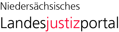 Logo: Niedersächsisches Landesjustizportal (zur Startseite)